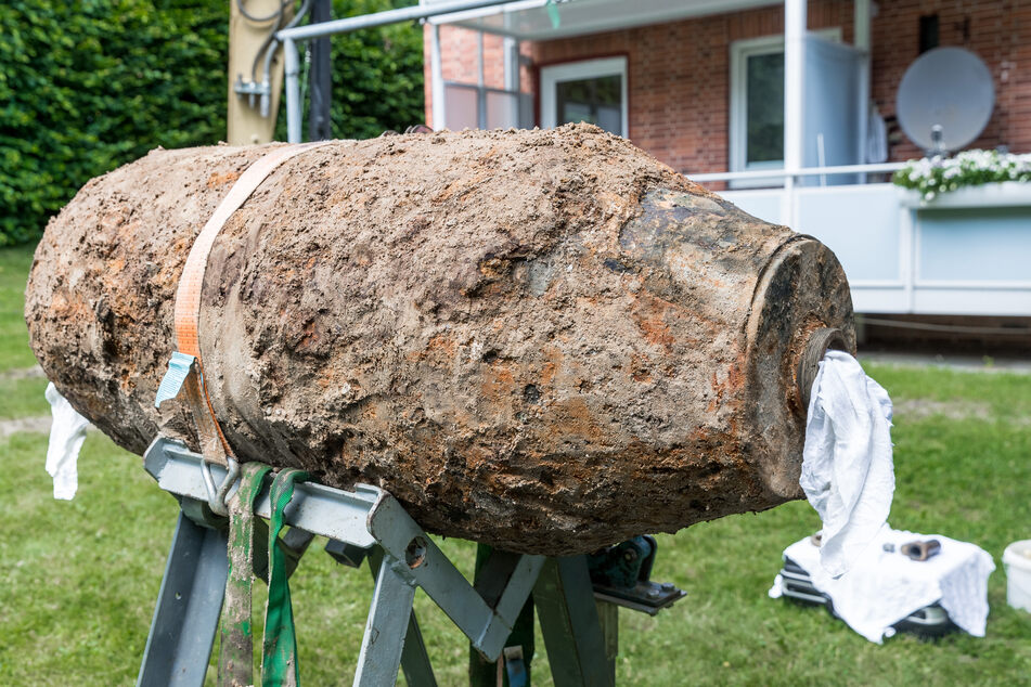 Erst vor wenigen Wochen hatten Experten diese Fliegerbombe entschärft.