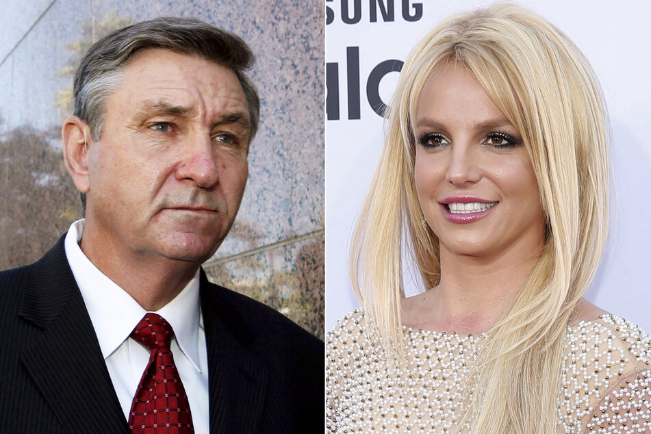 Britney Spears (r.) möchten ihren Vater Jamie Spears (l., 68) als Vormund ersetzen.