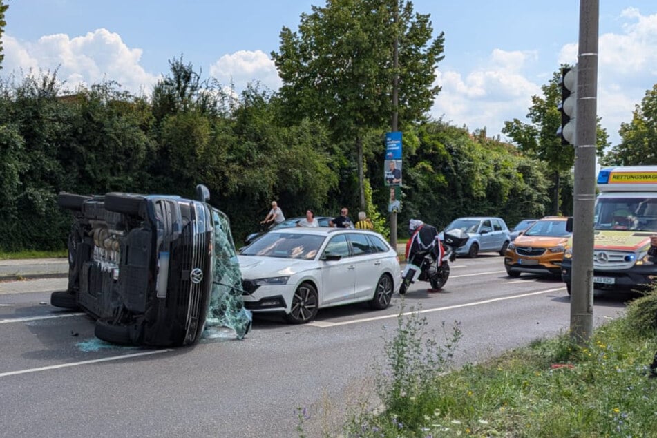 Zwei Personen wurden verletzt.