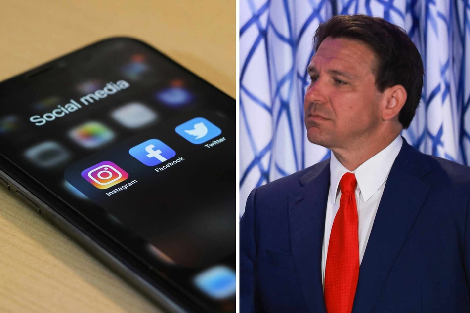 Florida Governor Ron DeSantis signed a law restricting social media access for minors under 16 on Monday.