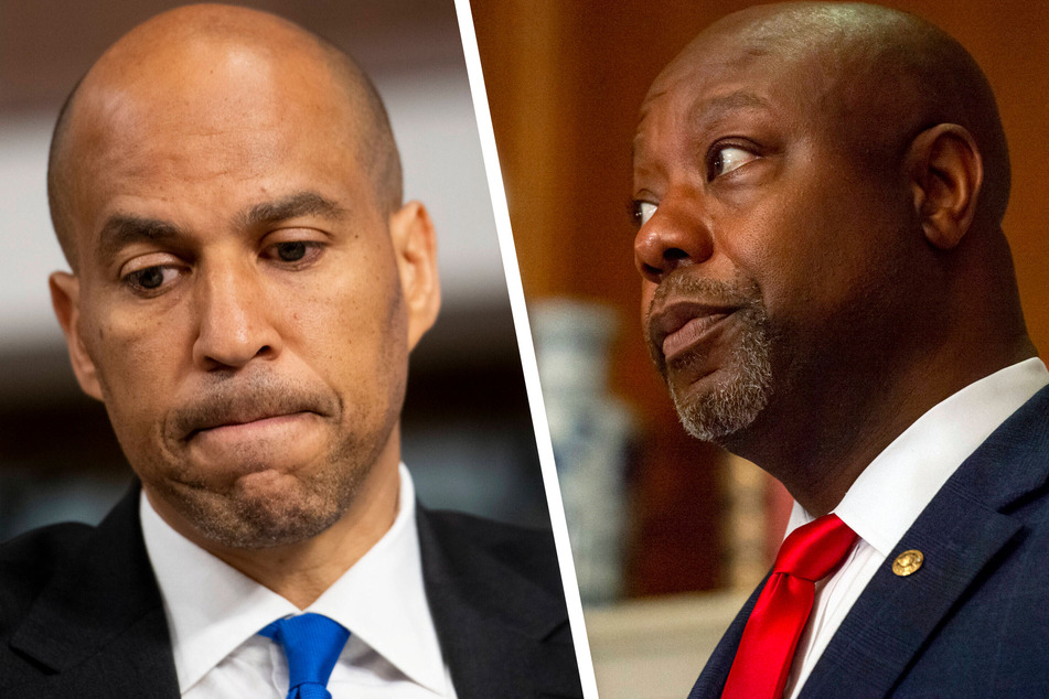 Democratic Senator Cory Booker (l.) and Republican Senator Tim Scott have failed to reach a bipartisan agreement on police reform.