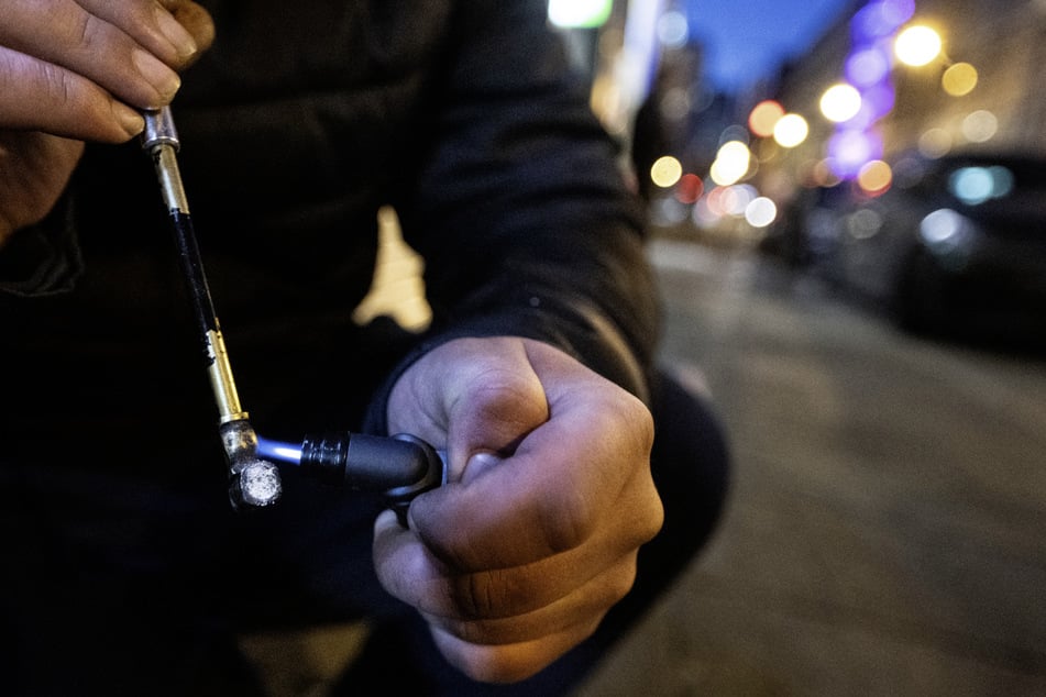 Insbesondere der Konsum von Crack nimmt laut Stadt in der Innenstadt immer mehr zu. (Symbolfoto)