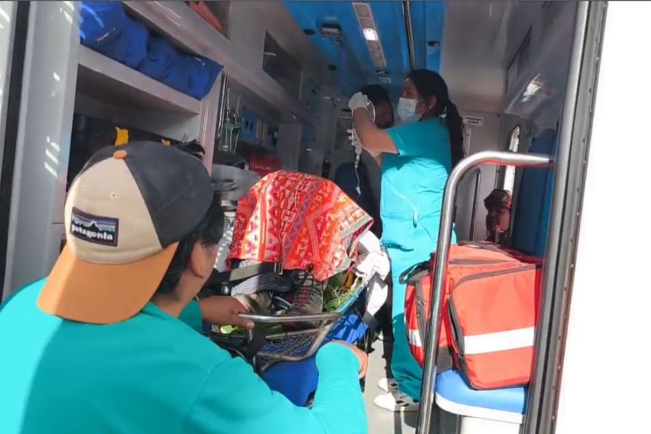 Mehrere Touristen wurden verletzt.