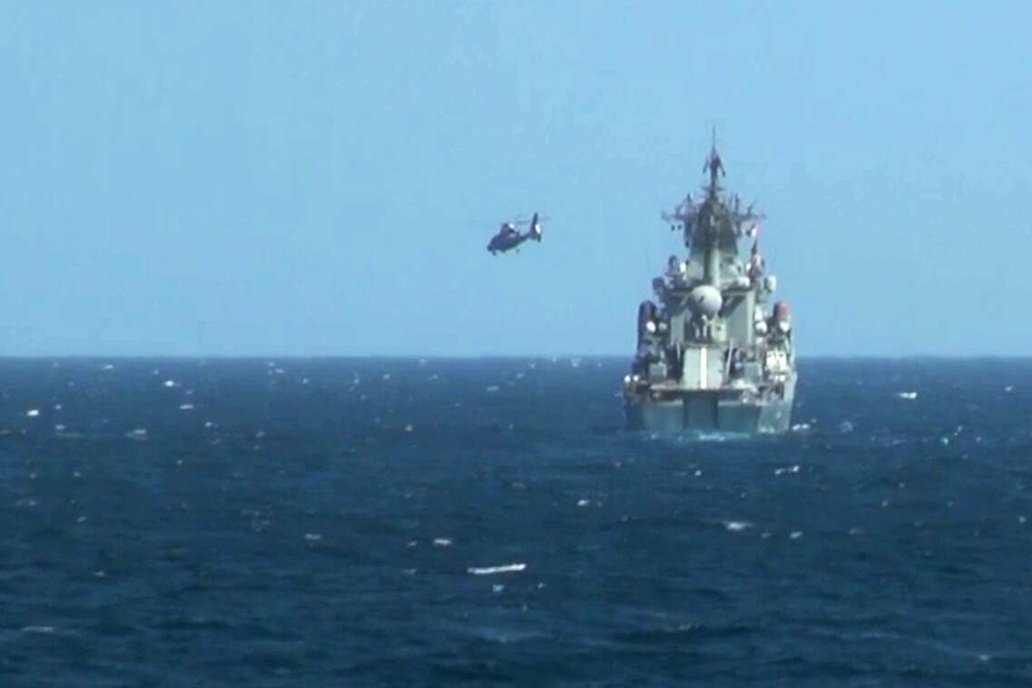 Russia and China have also been conducting joint naval drills in the the Arabian Sea.
