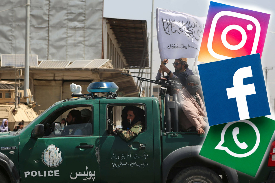 Taliban fighters rolled into Kabul on Sunday – the group has been known to use social media widely.