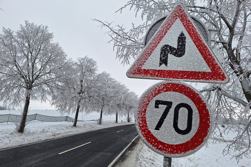 Es wurde unter anderem vor Schnee und Glatteis in Thüringen gewarnt. (Archivbild)