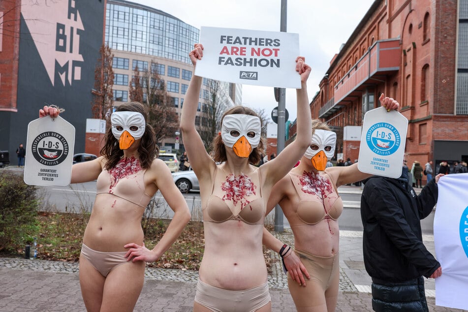 Die Tierschutzorganisation PETA habe Strafanzeige gegen den Jäger erstattet. Bei der Berliner Fashion Week haben die Türschützer für das Wohl von Vögeln gekämpft.