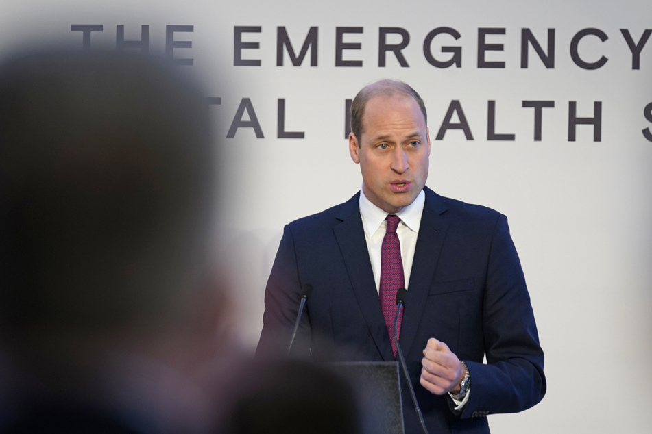 Prinz William (39), Herzog von Cambridge, sprach bei einem Symposium zur psychischen Gesundheit von Rettungskräften.