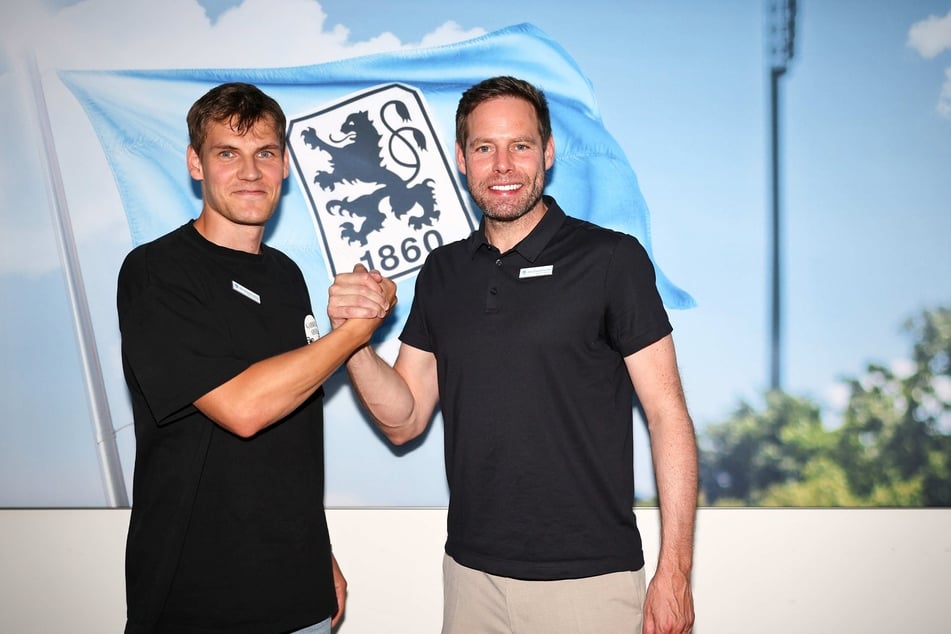 Mentalitätsspieler Max Christiansen (28, l.) ist künftig Teil des Löwenrudels bei 1860 München.