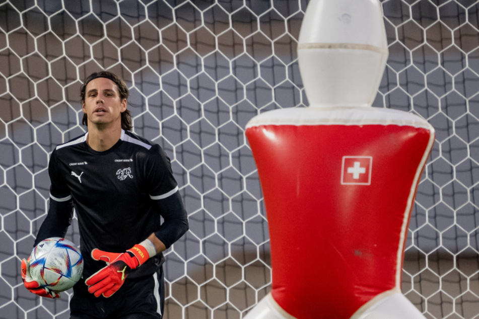 Yann Sommer (33) beim Training der Schweizer Nationalmannschaft.