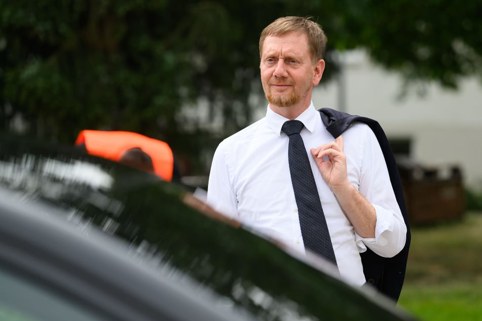 Sachsens Ministerpräsident Michael Kretschmer (51, CDU) fährt als Wahlkampfhelfer nach Sachsen-Anhalt.