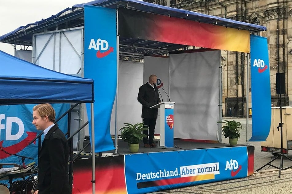 Der Dresdner Kreis-Chef André Wendt (49) erinnerte einmal mehr daran, dass die AfD weiter auf Kernkraft setzt.