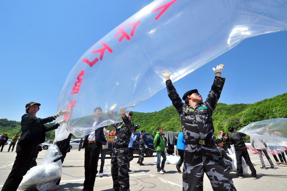 South Korean activists have long sent balloons carrying anti-Kim propaganda into the North.