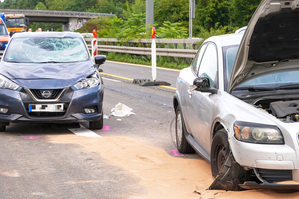 Auf der B45 bei Rodgau wurde ein 23-jähriger Mann von einem Nissan erfasst und schwer verletzt.