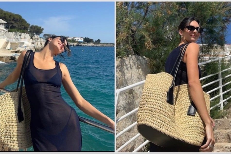 Kendall Jenner goes coastal with sexy bikini and sheer dress