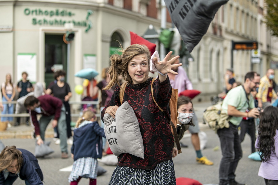Beim "Hang zur Kultur" auf dem Sonnenberg wird es auch dieses Jahr wieder eine Kissenschlacht geben.