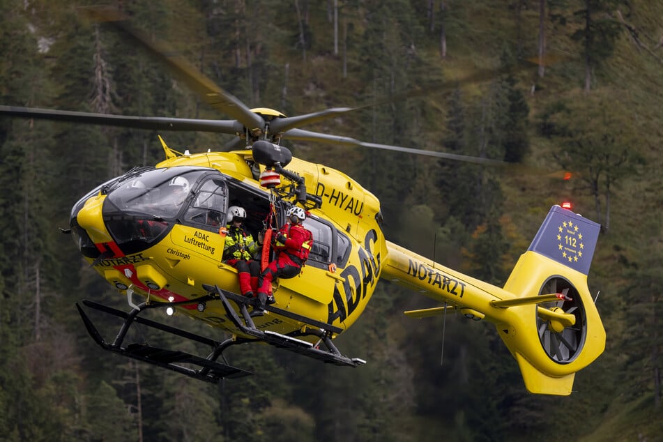 Bundesweit flogen die ADAC-Luftretter 2024 rund 49.000 Einsätze, 4,5 Prozent weniger als im Vorjahr.