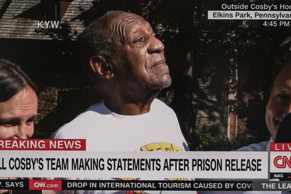 Coverage of Bill Cosby after his release from prison on June 30, 2021.