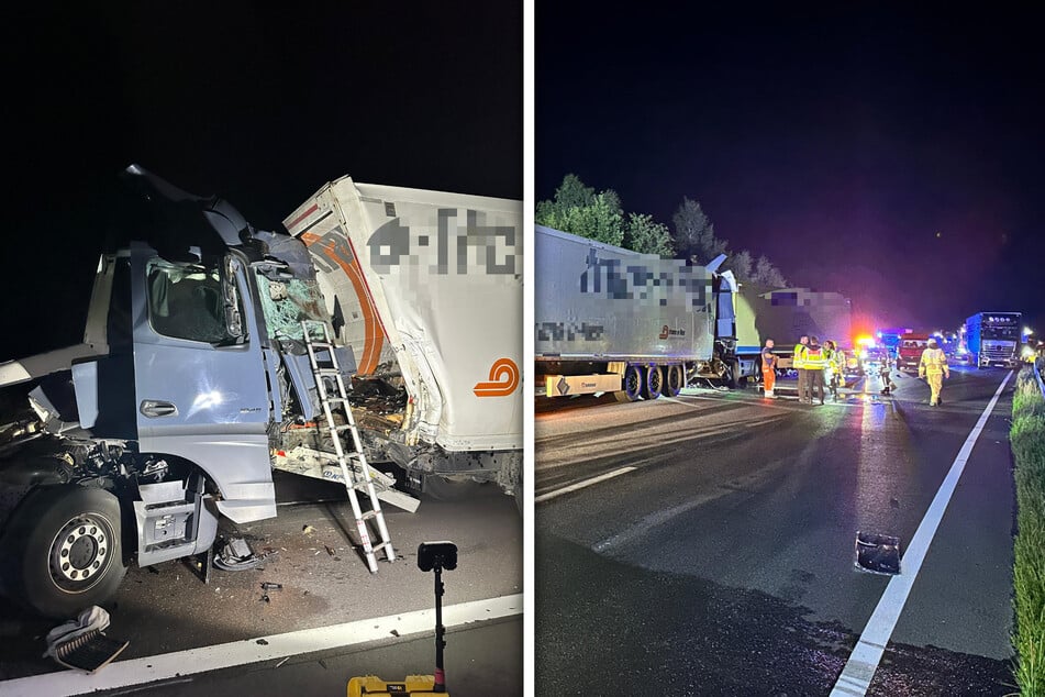 Das angeblich verantwortliche Auto verschwand einfach und ließ einen schweren Unfall zurück.