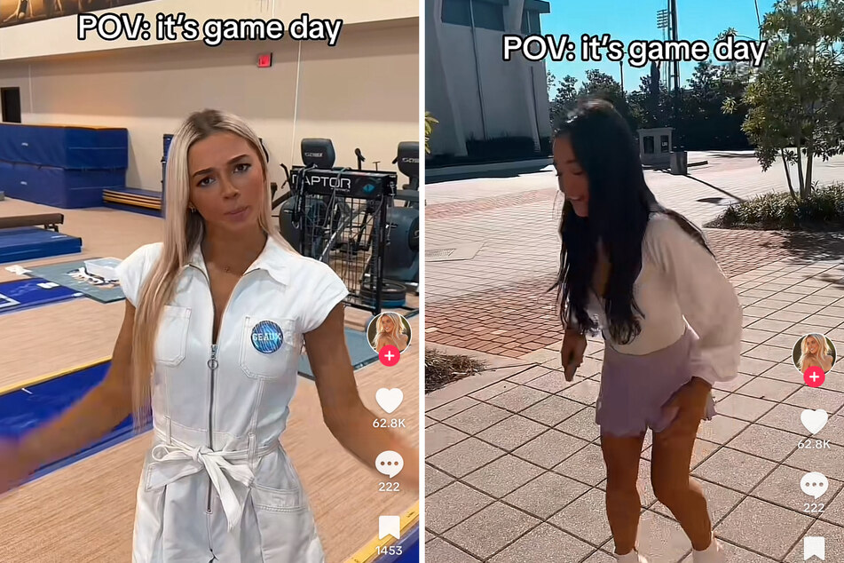 Olivia Dunne reveals why "beauty is pain" in viral game day TikTok