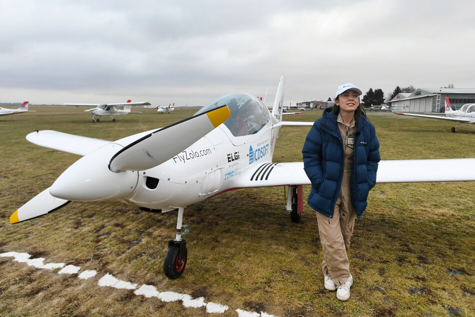 Mit solch einem Shark-Ultraleichtflugzeug möchte Zara Rutherford es schaffen, einmal um die Welt zu fliegen.