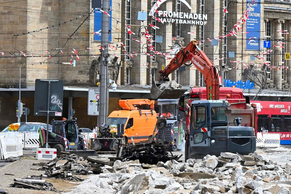 Die Achillesferse der LVB: Darum wird am Hauptbahnhof schon wieder gebaut
