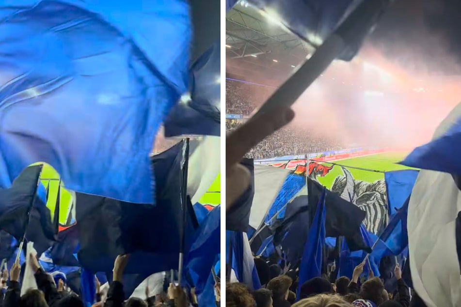 Bayern-Torhüterin Ena Mahmutovic (21) veröffentlichte auf Instagram ein Video aus dem Wedaustadion, aufgenommen im Fanblock der Duisburger.