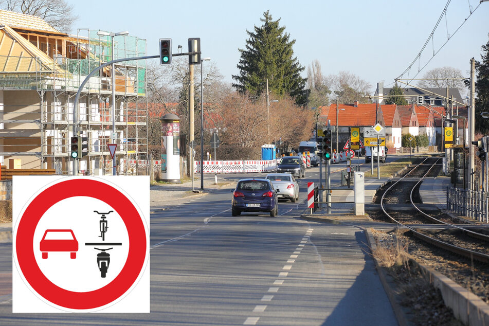 An dieser Engstelle soll das neue Verkehrsschild noch in diesem Monat aufgestellt werden.