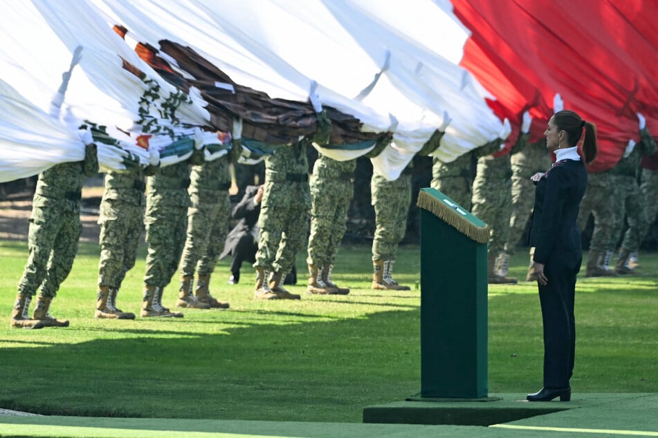 Mexican President Claudia Sheinbaum called for an end to President Donald Trump's war in Gaza and pointed blame at the United Nations.