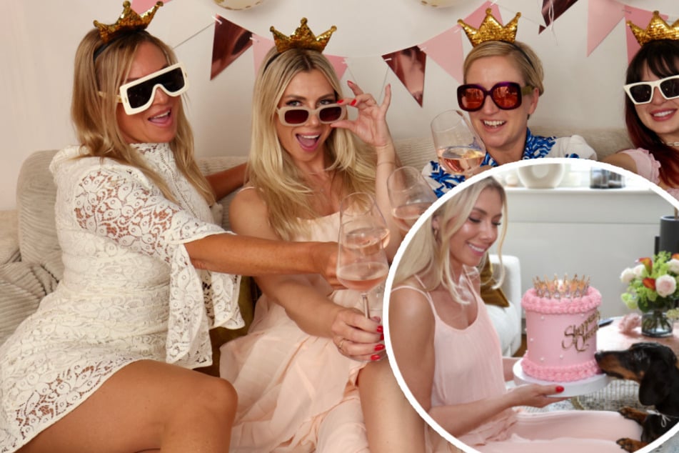 Ex-Bachelor-Kandidatin feiert "Shopping Queen"-Watch-Party mit Mitstreiterinnen