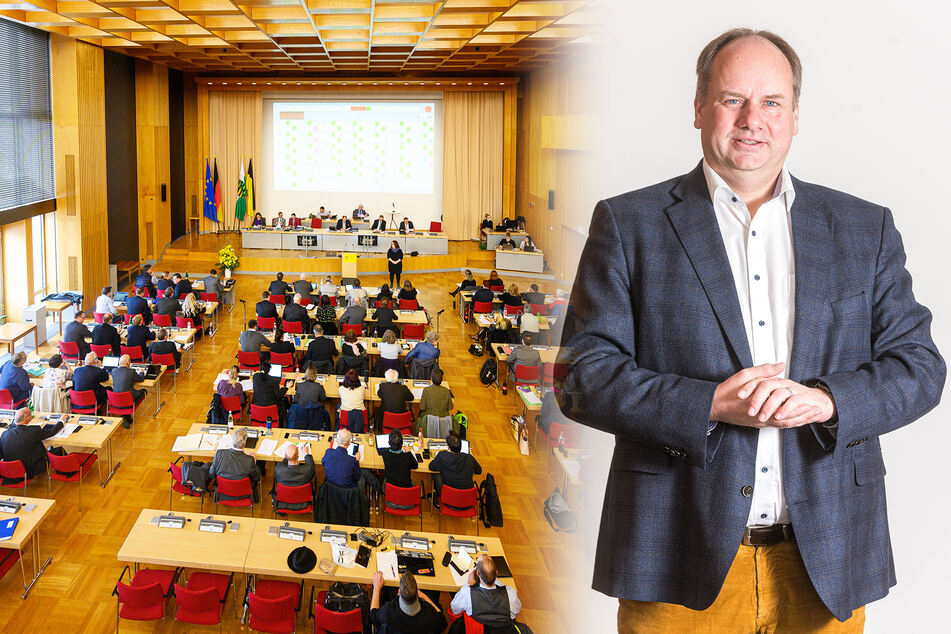 OB Dirk Hilbert (48) will Unternehmen und Kreativen helfen.
Doch große Versammlungen, mithin also auch der Stadtrat, sind derzeit verboten.