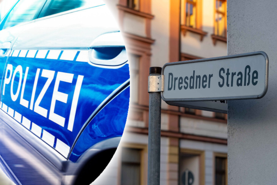 Chemnitz: Verfolgungsjagd durch Chemnitz: VW-Transporter rammt Polizeiautos, zwei Beamte verletzt