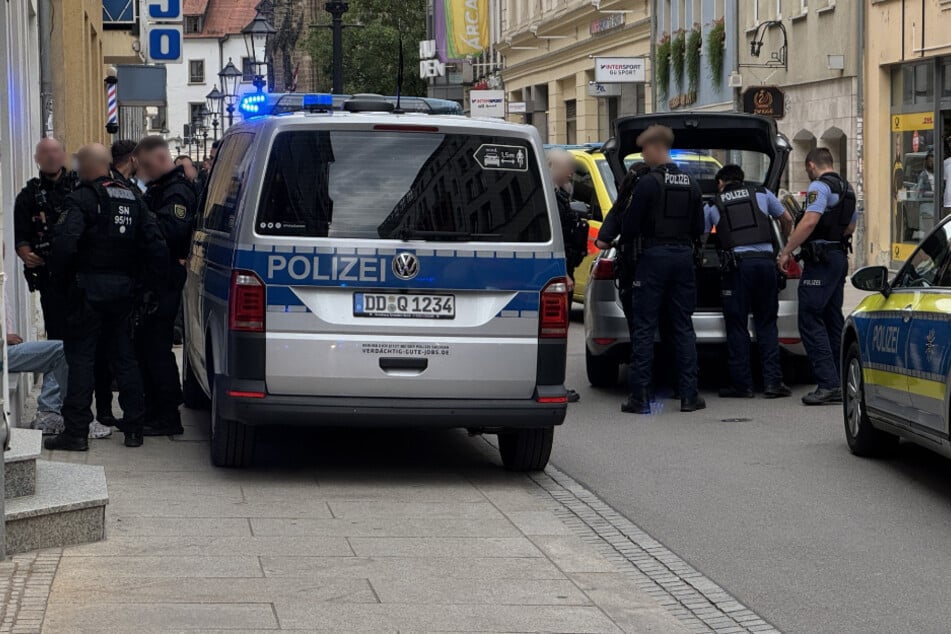 Die Polizei musste am Abend nach Zwickau ausrücken.