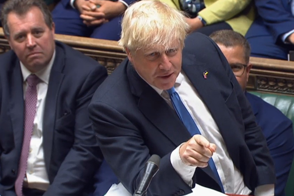 Während der wöchentlichen Fragestunde "Prime Minister's Questions" lief Boris Johnson noch einmal zur Höchstform auf.