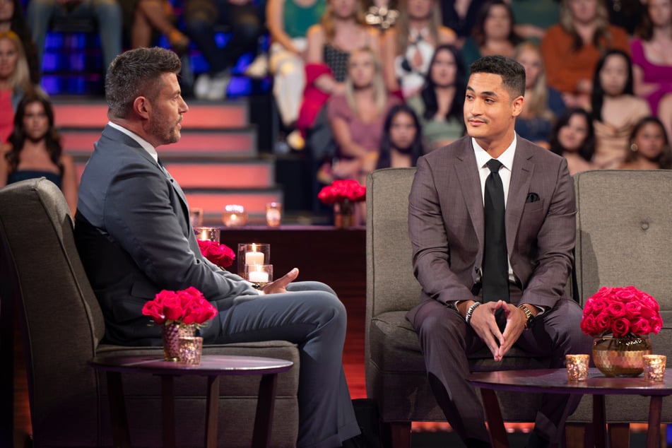 Marcus (r.) owned up to his shortcomings as he took the hot seat following his elimination.