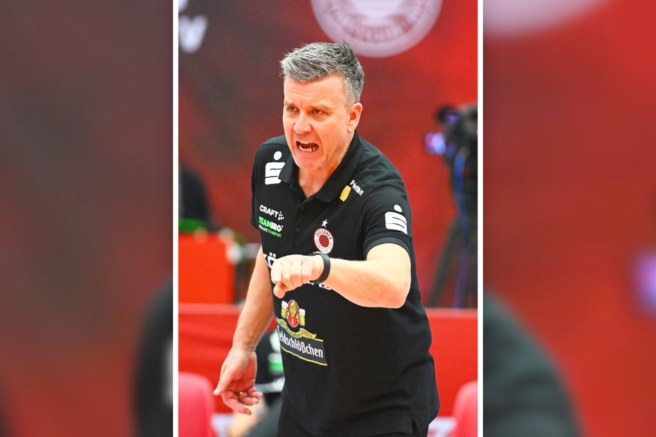 DSC-Coach Alex Waibl (57) setzt gegen Suhl auf die Heimstärke.