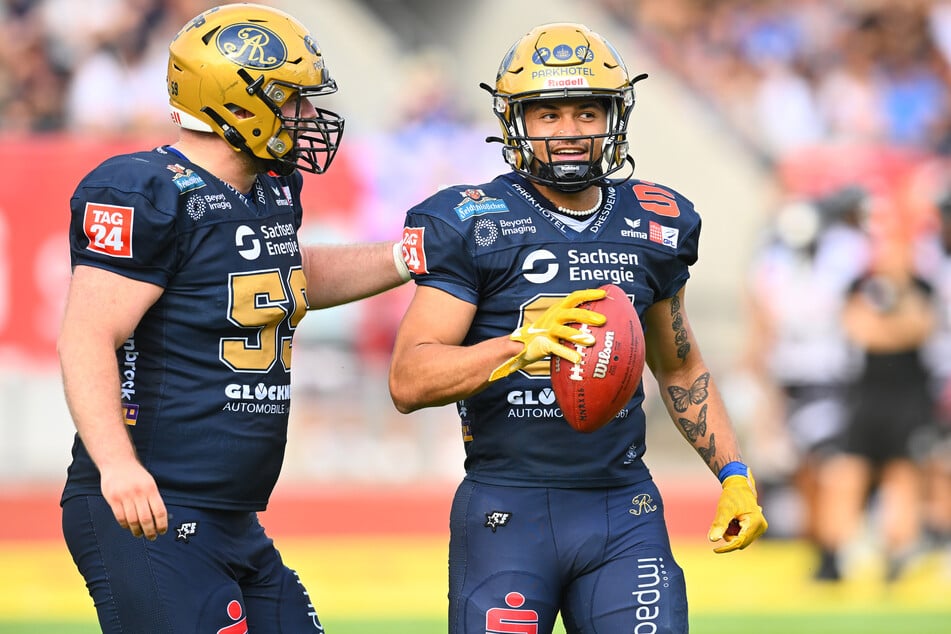 Montigo Moss avancierte gegen Berlin mit drei Touchdowns zum Matchwinner.