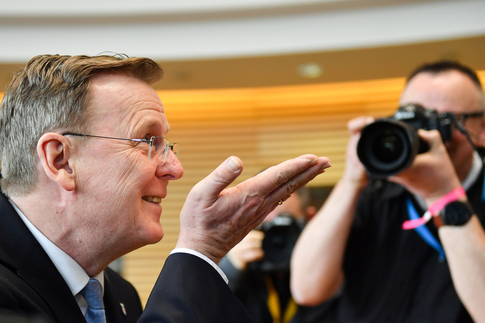 Bodo Ramelow hat sich im dritten Wahlgang durchgesetzt.