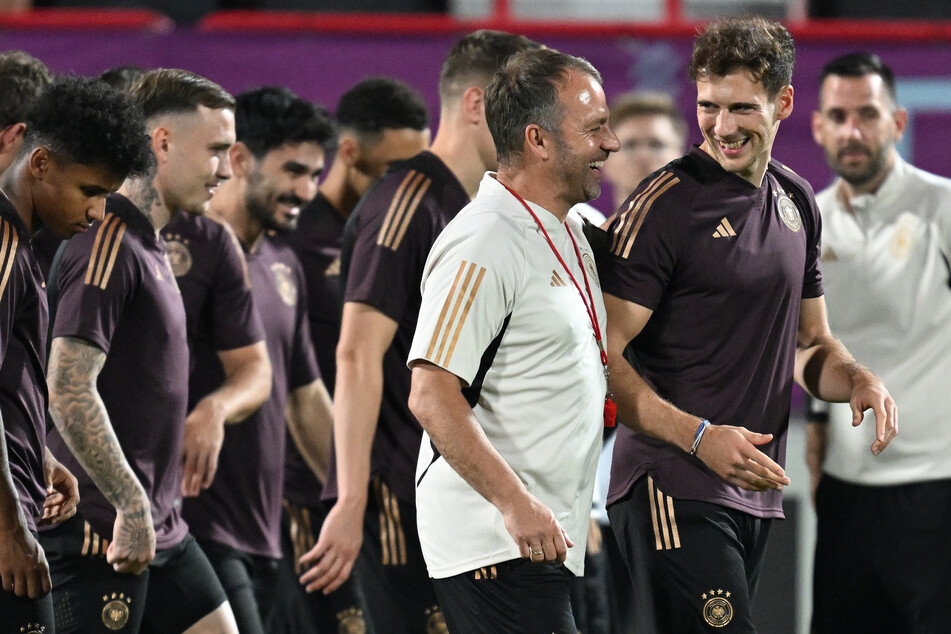 Beim Training hatten sie noch gut lachen - doch schon am heutigen Donnerstag kann bei der WM Schluss sein für die deutsche Nationalmannschaft.