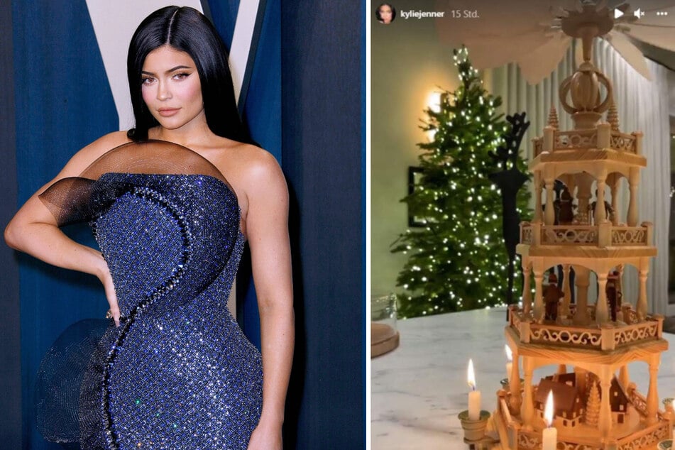 Reality-TV-Star Kylie Jenner (24) setzt in Sachen Weihnachtsdeko auf Tradition aus Sachsen.
