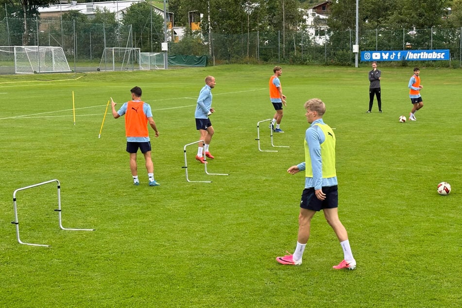 Luca Schuler (27, r.) arbeitet an seinem Comeback.