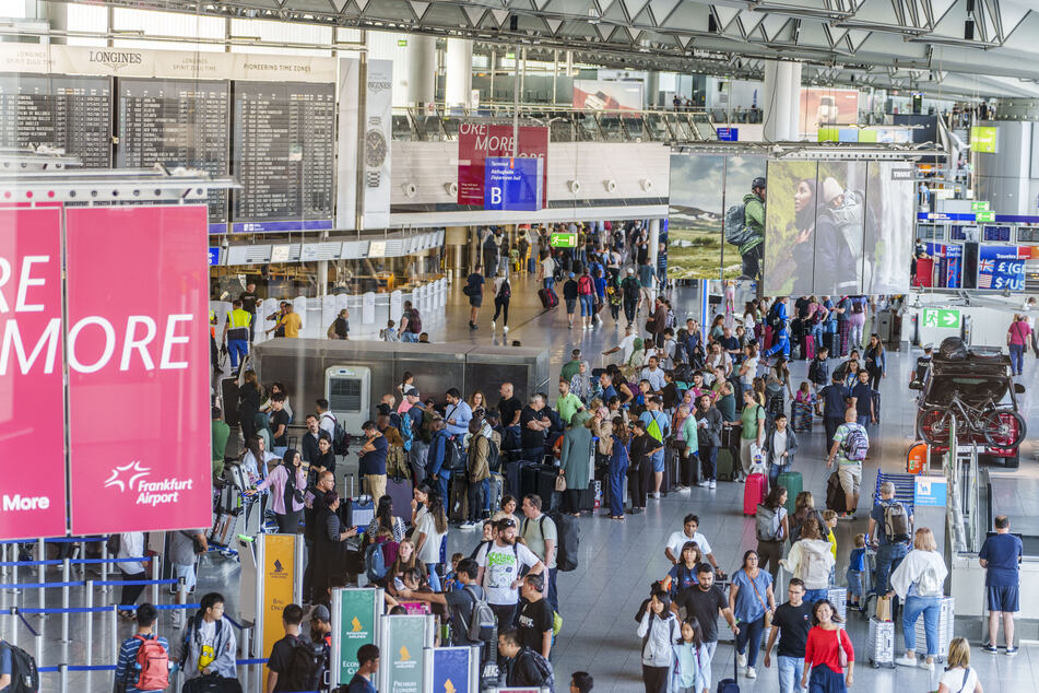 Rund 26,9 Millionen Passagiere tummelten sich im ersten Halbjahr dieses Jahres auf dem Frankfurter Airport.