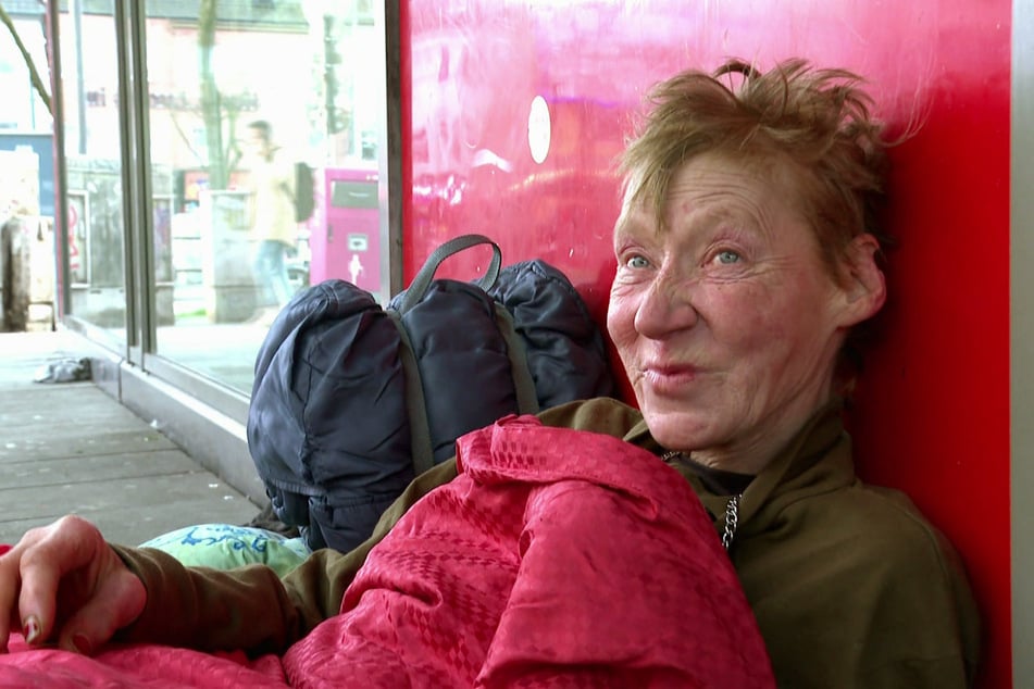 Inge (†54) an ihrem Stammplatz an der Ecke Reeperbahn/Hamburger Berg.