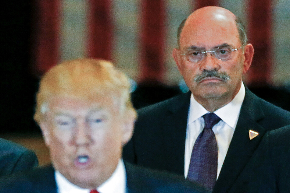 Former Trump Organization CFO Allen Weisselberg (r.) said he was former president Donald Trump's (l.) "eyes and ears" financially.