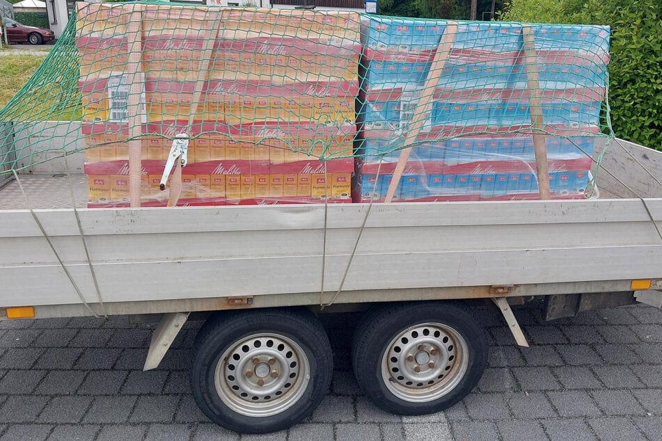 Diese Menge an Fracht hätte der Mann anmelden müssen.