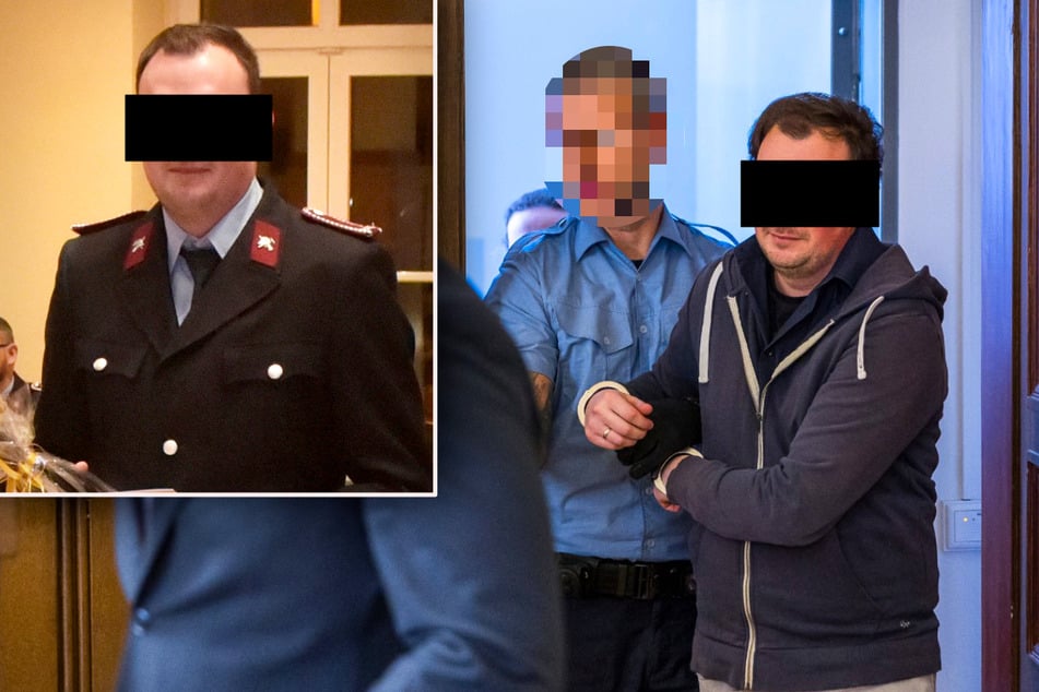 Brandserie in Schkeuditz: Ex-Feuerwehrmann (35) als Feuerteufel vor Gericht