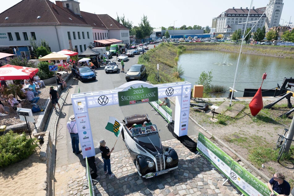 Eine Besonderheit der diesjährigen Rallye: An allen Tagen ist Dresden Start und Endziel der Tour.