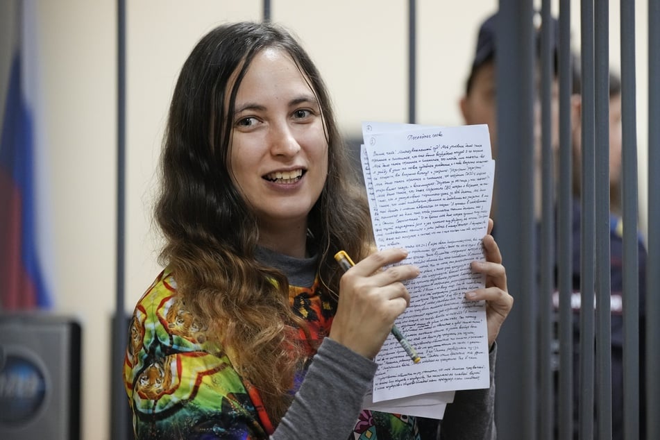 Alexandra Skotschilenko (33) war seit April 2022 inhaftiert, trotz schwerer Krankheit ließ man sie nicht gehen.