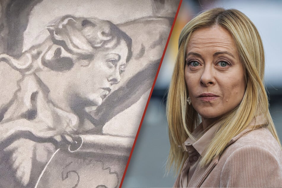 Göttlicher Zufall? Restaurierter Engel sieht aus wie Giorgia Meloni