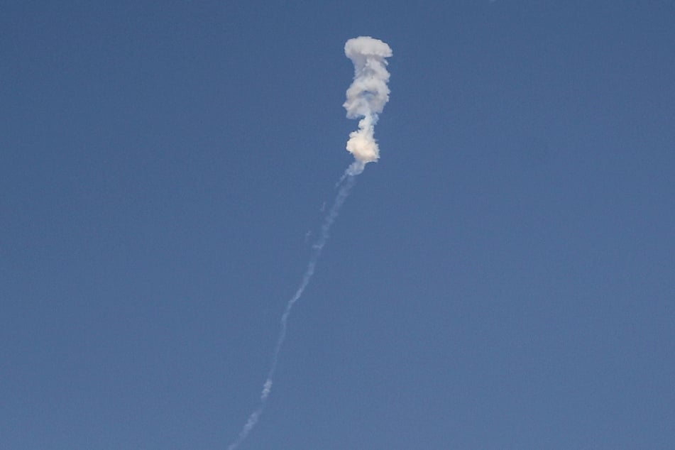 Nach Explosionen während eines Raketenangriffs wurden Raketen über Doha abgefangen.